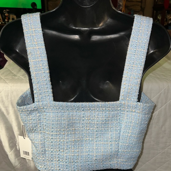 Jason Wu Brand New Tweed Crop Top - Picture 5 of 15